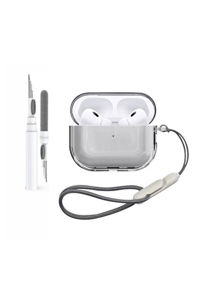 Choice جراب شفاف واقٍ مقاوم للصدمات لسماعات AirPods Pro 3 (رقم 09).