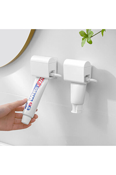 Choice 1pc white Wall-mounted Toothpaste Squeezer Bathroom Accessories Toothp...