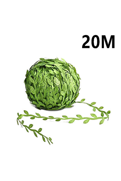 Choice نبات كرمة خضراء اصطناعي M 20 بطول 10 أمتار/20 مترًا، هدية مثالية لحفلا...