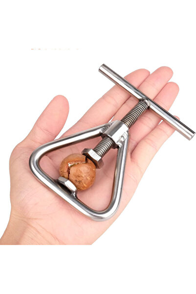 Choice 1 Pack Stainless Steel Manual Nut Opener Cracker Machine Walnut Cracke...