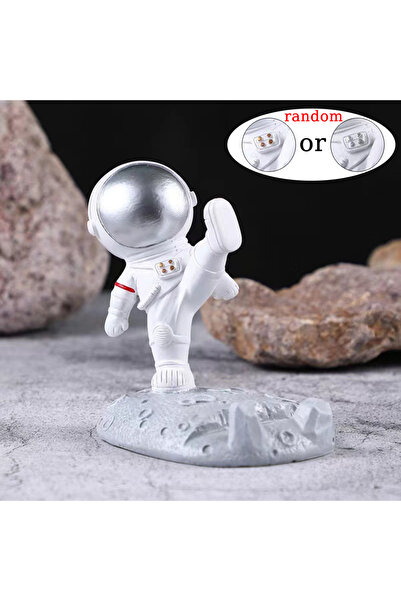 Choice1 Silvery-Leg Lift Creative astronaut mobile phone bracket Astronaut fl...