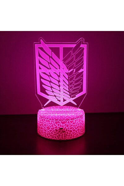 Choice Cr AOT LG 3D Lamp Attack on Titan Anime Figure Gaming Lamps Levi LED N...