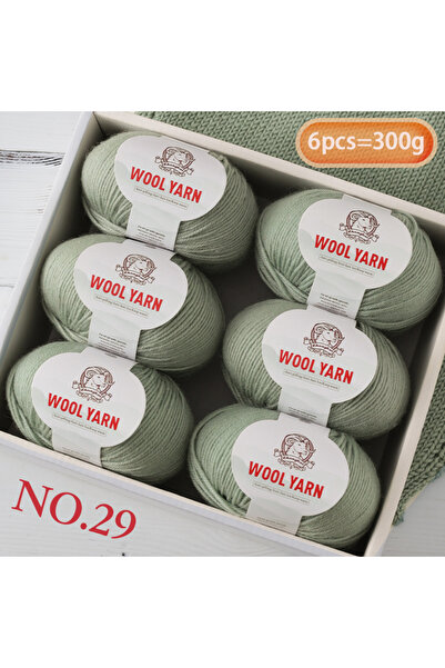 Choice 29 300g Medium-Fine Wool Yarn 212 Medium Thickness Alpaca Wool Yarn Ca...