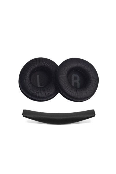 Choice غطاء وسادة أذن بديل من الإسفنج الأسود (زوج واحد) لسماعات JBL Tune600 T...