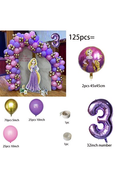 Choice as picture 3 Disney Rapunzel Princess Theme Balls Birthday Party Decor...