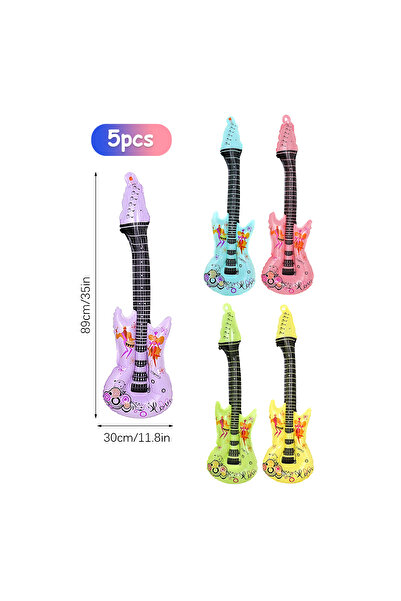 Choice Other 5pcs nflatable Rock Star Toy Balloons Set Inflatable Guitar Pian...