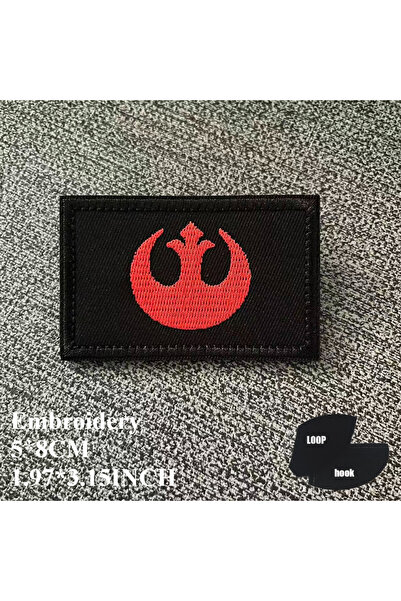 Choice29 2-3- سوار مطرز بشعار كوكب الجيداي، صائد الجوائز ماندالور، بوبا فيت