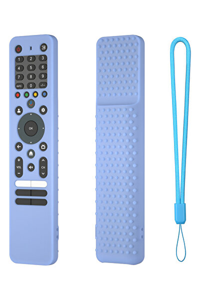 Choice Luminous Blue Silicone Remote Control Protective Case for Smart TVs fr...