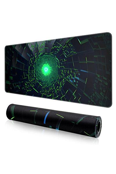 Sumkyle Large Gaming Mouse Pad, Extended Desk Mousepad with Stitched Edges, N...