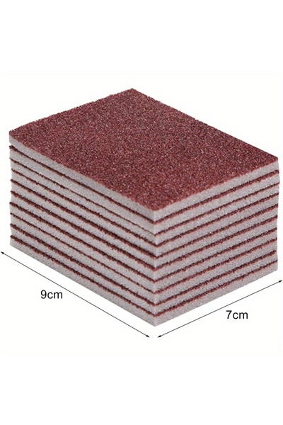 Choice 10pcs 10Kitchen Nano Particle Cleaning Sponge 10Sandpaper Sponge Brush...