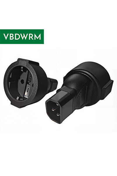 Choice محول قابس الطاقة الأوروبي ثلاثي الأقطاب IEC320-C14 إلى قابس طاقة أوروب...