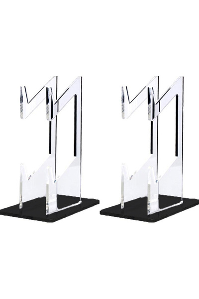 Choice Black-2PCS 1/2PCS Clear 2 Layer PS5 PS4 Controller Stand With Headphon...
