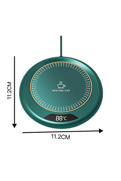 Choice Green 1pc Intelligent constant temperature heating coaster heater,with...