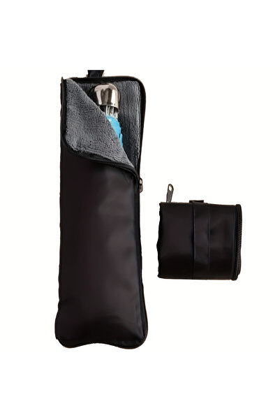 Choice black Microfiber Umbrella Storage Bag, Black Folding Umbrella Carrier ...