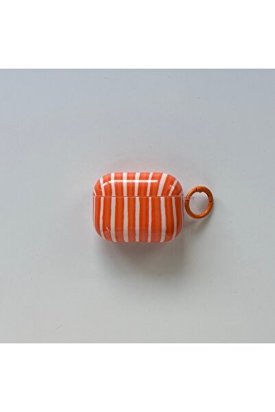 Choice for AirPods Pro Orange Simple Fashion Five-Color Pink Orange Green Yel...