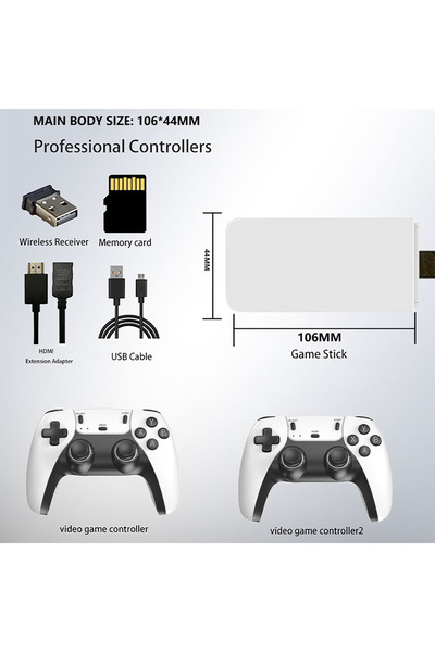 Choice عصا ألعاب M15 Ultra Family بسعة 64 جيجابايت (40000 لعبة) تدعم أكثر من ...