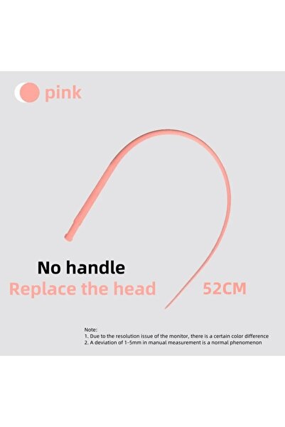 Choice عصا تحفيز القطط المصنوعة من السيليكون الوردي، محاكاة ذيل الفأر، لعبة ت...