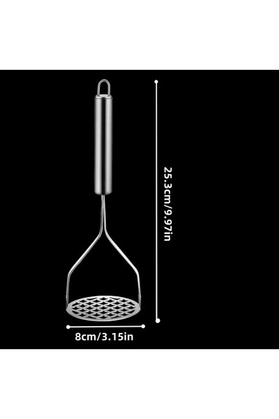 Choice هراسة بطاطس إبداعية رمادية فاتحة، أداة هرس البطاطس، صانعة هريس البطاطس...