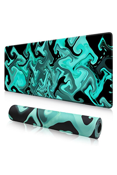 Sumkyle Large Gaming Mouse Pad, Extended Desk Mousepad with Stitched Edges, N...