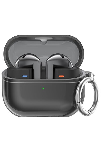 Choice غطاء حماية أسود شفاف لسماعات Buds 3 FE مع طقم تنظيف، مصنوع من مادة TPU...