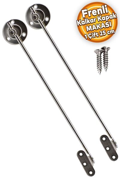 MEKA Kalkar Kapak Makası Frenli Dolap Çekmece Metal 25 Cm Sessiz Açma Kapama ...