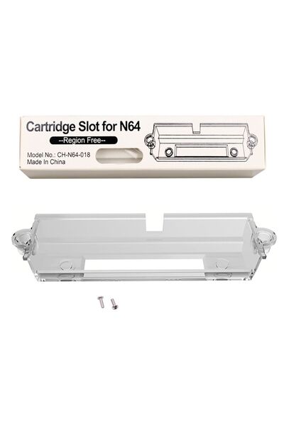Choice محول خرطوشة عالمي أبيض مجاني لأنظمة نينتندو 64 - تحويل نينتندو 64 من ا...