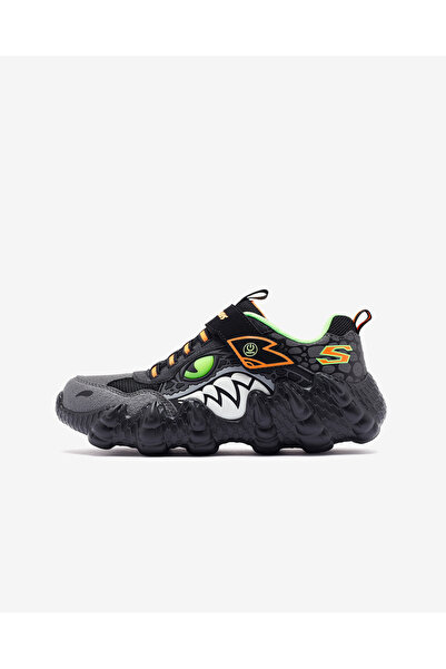 SKECHERS SKECH-O-SAURUS LİGHTS - RAPİD-DİNO Büyük Erkek Çocuk Siyah Işıklı Sp...