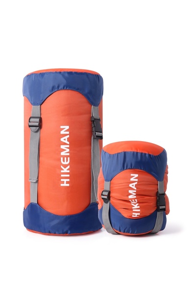 Choice حقيبة نوم برتقالية كبيرة الحجم، حقيبة ضغط، حقيبة تخزين ملابس للتخييم و...