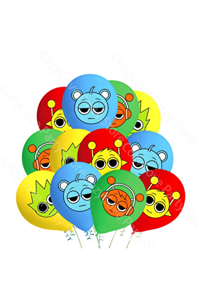 Choice كما هو موضح في الصورة، مجموعة بالونات لاتكس مكونة من 12 قطعة من إنكريد...