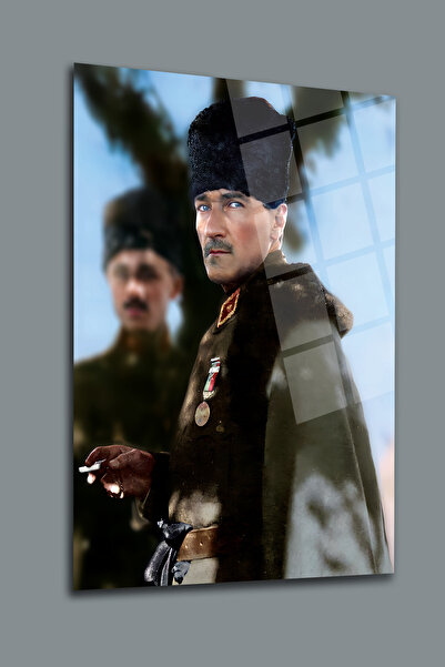 glassartdesign Ατατούρκ Ζωγραφική σε γυαλί-35 Ατατούρκ Ζωγραφική σε γυαλί Ζωγ...