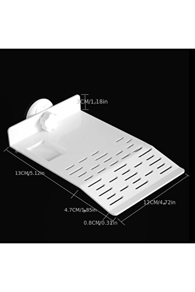 Choice WHITE Turtle Climb Shelf Water Turtle Floating Island Platform Decorat...