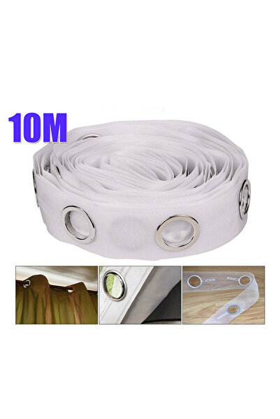 Choice ستارة من قماش مثقب بطول 10 أمتار/15 مترًا مع حزام نسيجي وحلقة رومانية ...