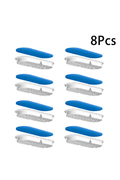 Choice مجموعة واحدة من 8 فلاتر لنافورة مياه القطط، فلاتر بديلة لنافورة مياه ا...