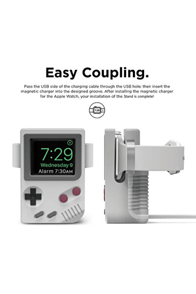 Choice 0823White Desktop Holder For Watch Ultra Charger Stand Retro Computer ...