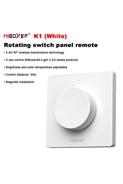 Choice مفتاح تحكم عن بعد لاسلكي قابل للتعتيم، سطوع قابل للتعديل، درجة حرارة ا...