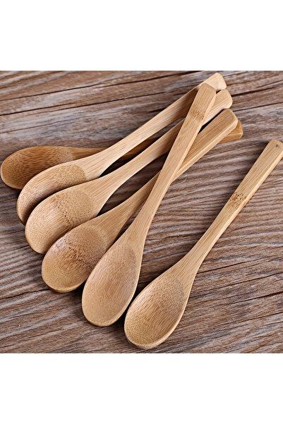 Choice 6pcs Wooden Spoon Set, Long Handle, Durable Kitchen Utensils for Coffe...