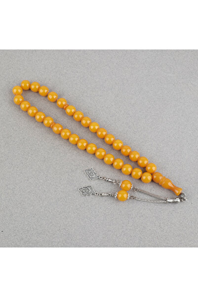 LapisDo Sparmă de rugăciune din chihlimbar alpaca cu ciucuri Globe croială 11mm