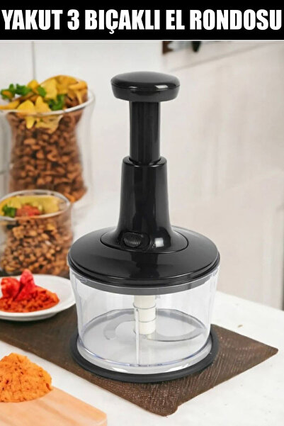 CMT باسمالي روندو يدوي كبير بثلاث شفرات