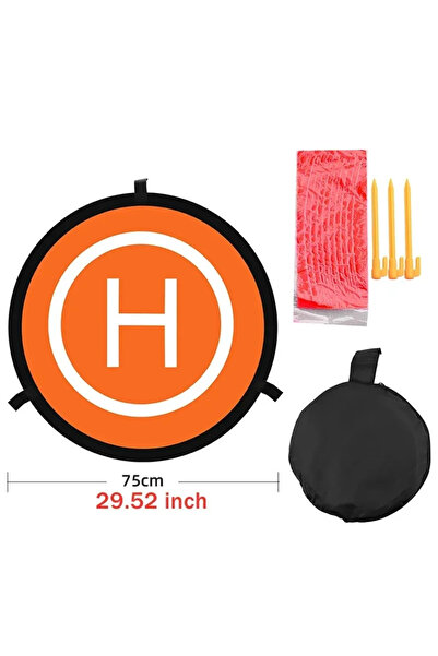 Choice 75cm in diameter Foldable Drone Landing Pad Compatible with DJI Mini 4...