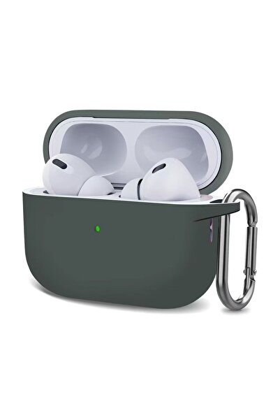 Choice غطاء سيليكون رمادي لسماعات AirPods Pro 2 من الجيل الثاني
