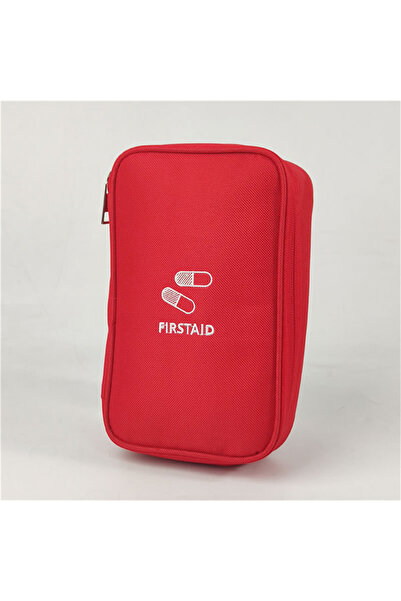 Choice حقيبة تخزين طبية منزلية صغيرة حمراء اللون، حقيبة إسعافات أولية محمولة ...