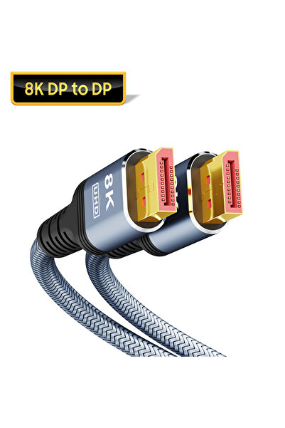 Choice 2m 6.6ft DP to DP Displayport 1.4 Cable 8K 60Hz Mini DP to DP Cable 4K...