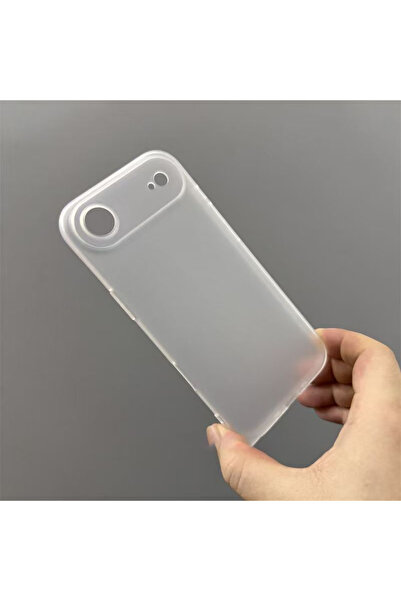 Choice جراب أبيض فائق النحافة وخفيف الوزن وجيد التهوية لهاتف آيفون إير 17، مص...