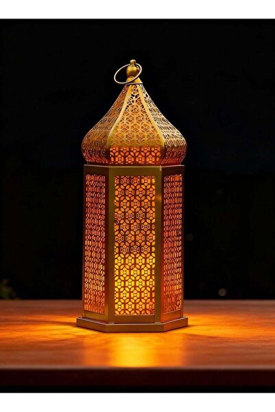 Generic أضواء رمضان، فانوس رمضان LED مقاوم للماء بإضاءة دافئة ومريحة لتزيين ر...