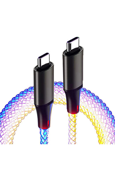 Choice كابل بيانات وشحن سريع USB-C-C PD بقوة 66 واط بطول 1 متر، سلك شحن سريع ...