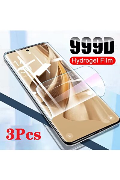 Choice4 3 قطع من غشاء الهيدروجيل لهواتف OPPO A80 5G، و3 قطع من غشاء الهيدروجي...