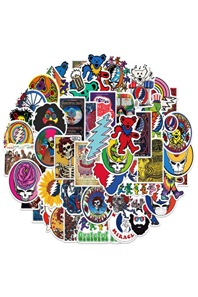 Choice ٥٠ قطعة من ملصقات غريتفول ديد الإبداعية الشخصية، ملصقات لإغلاق الأظرف،...