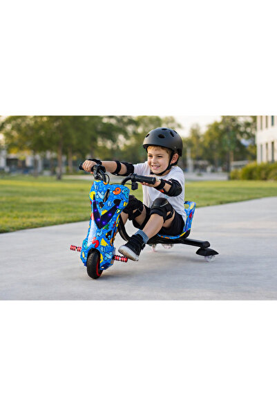 Scooter 36V Mini Electric Drift Scooter for Kids - Equipped with Bluetooth, H...