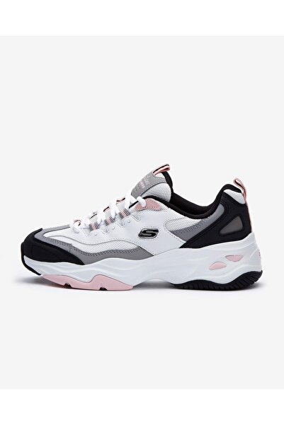 SKECHERS D'Li̇tes 4.0 - Fresh Diva Women's White Sneakers 149492 Wbpk