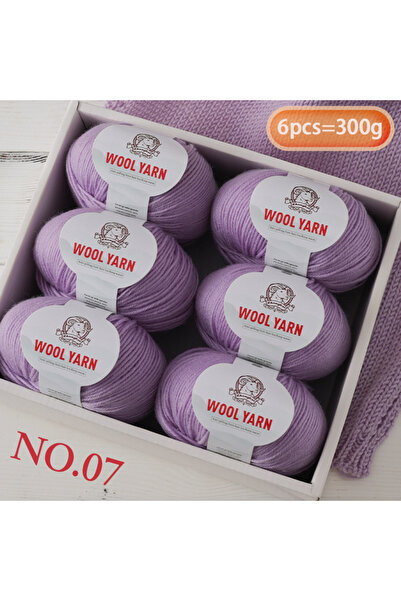 Choice 07 300g Medium-Fine Wool Yarn 212 Medium Thickness Alpaca Wool Yarn Ca...